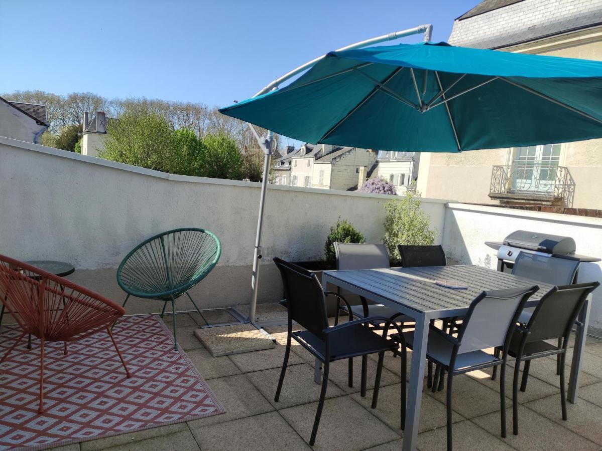 Gite La P'Tite Terrasse Chinon Centre Exteriér fotografie