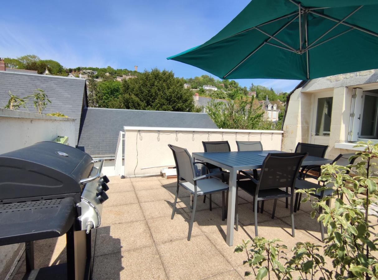 Gite La P'Tite Terrasse Chinon Centre Exteriér fotografie